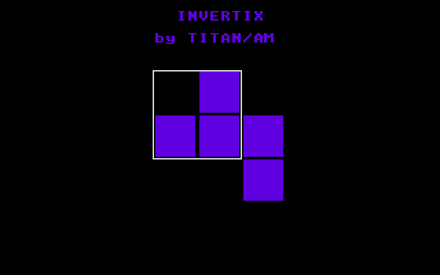 Invertix atari screenshot